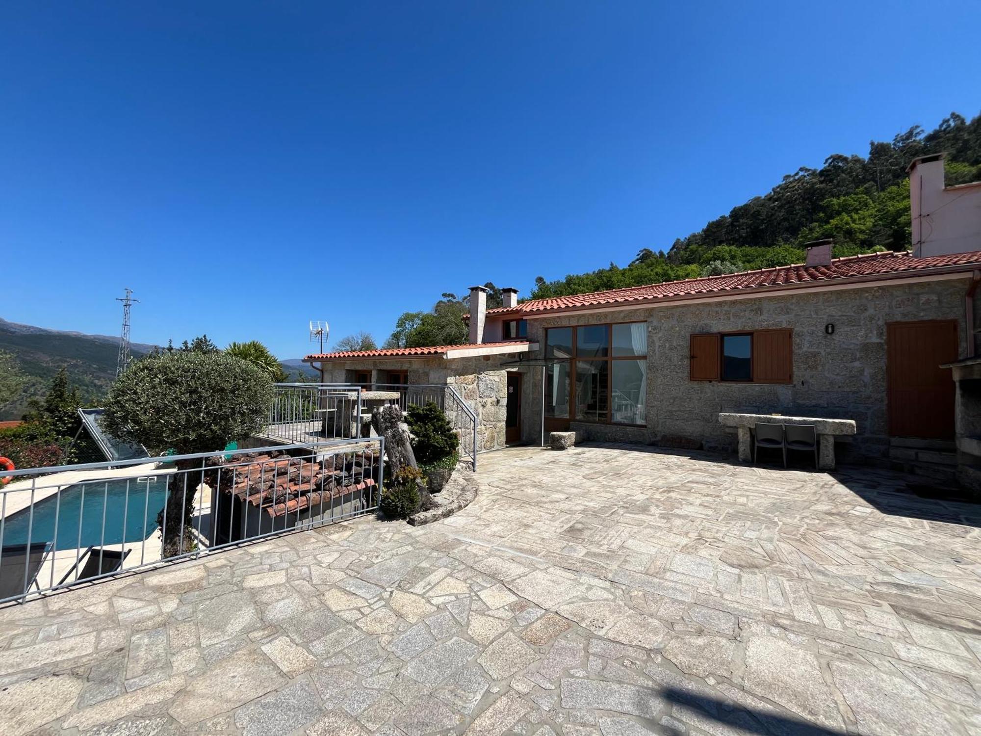 Casa Da Lage - T1 Com Piscina Privada - Geres Luaran gambar